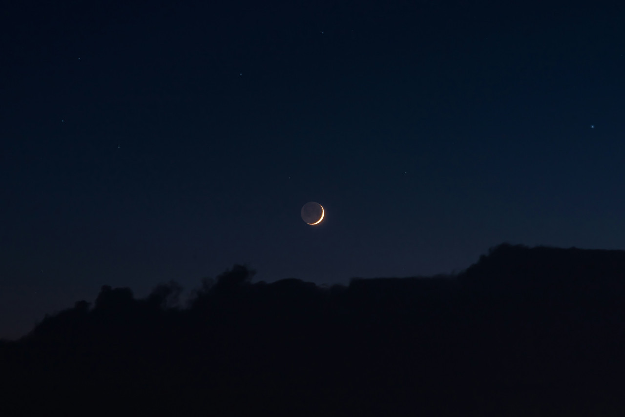 Luna Nueva. Foto: Unsplash.