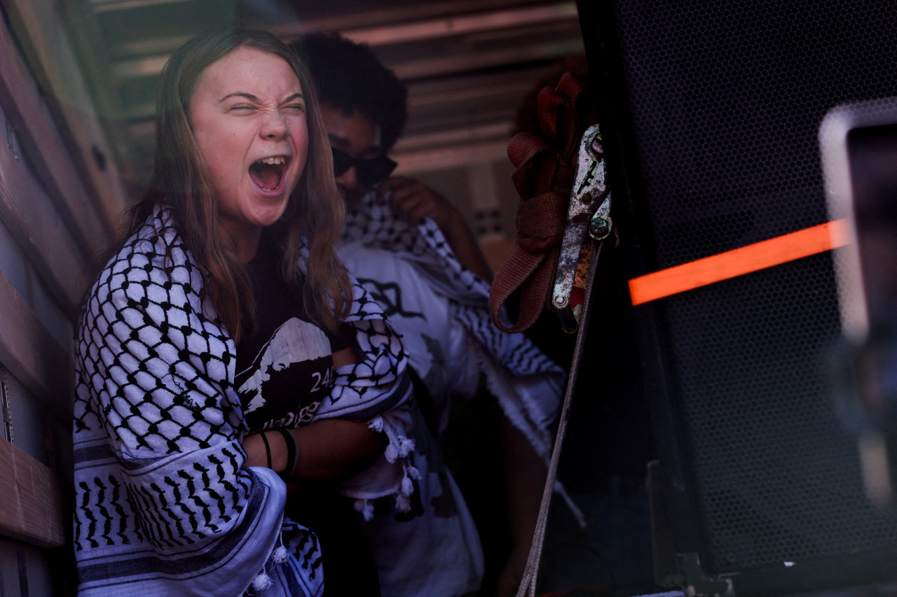 Greta Thunberg. Foto: REUTERS.