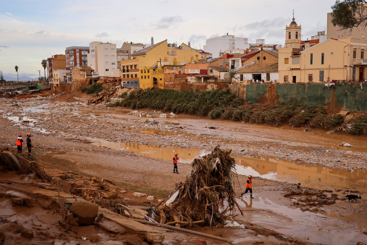 Valencia, devastada tras las inundaciones. Foto: Reuters