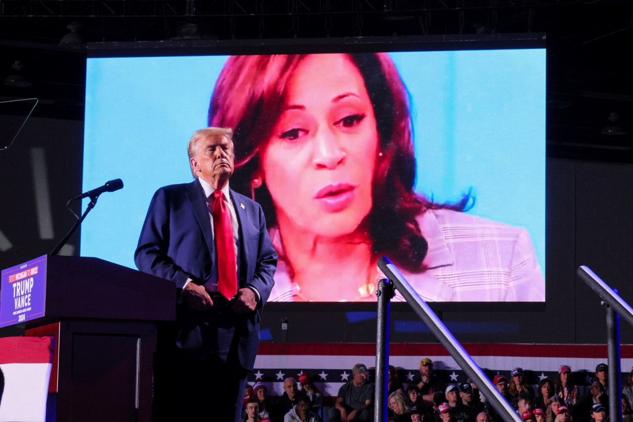 Donald Trump y Kamala Harris, elecciones en Estados Unidos. Fotos: Reuters