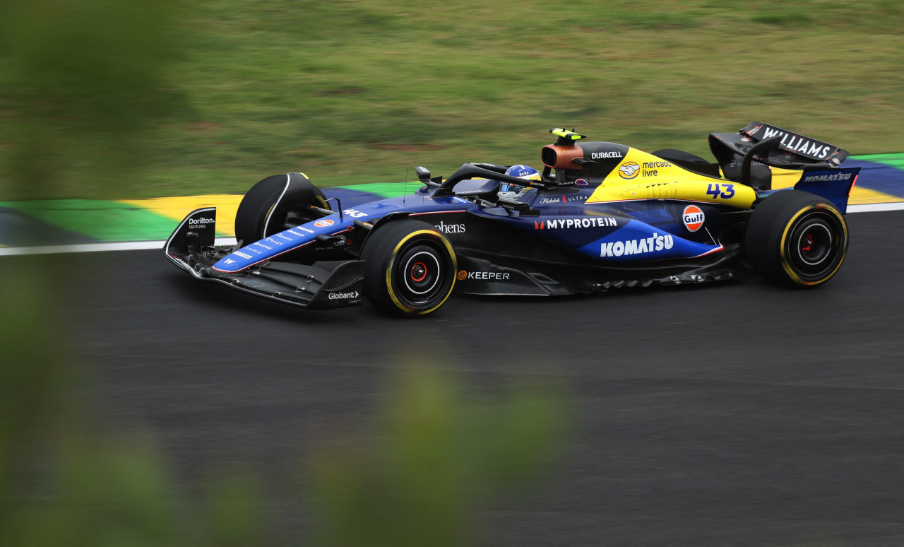 Franco Colapinto, Gran Premio de Brasil. Foto: Reuters