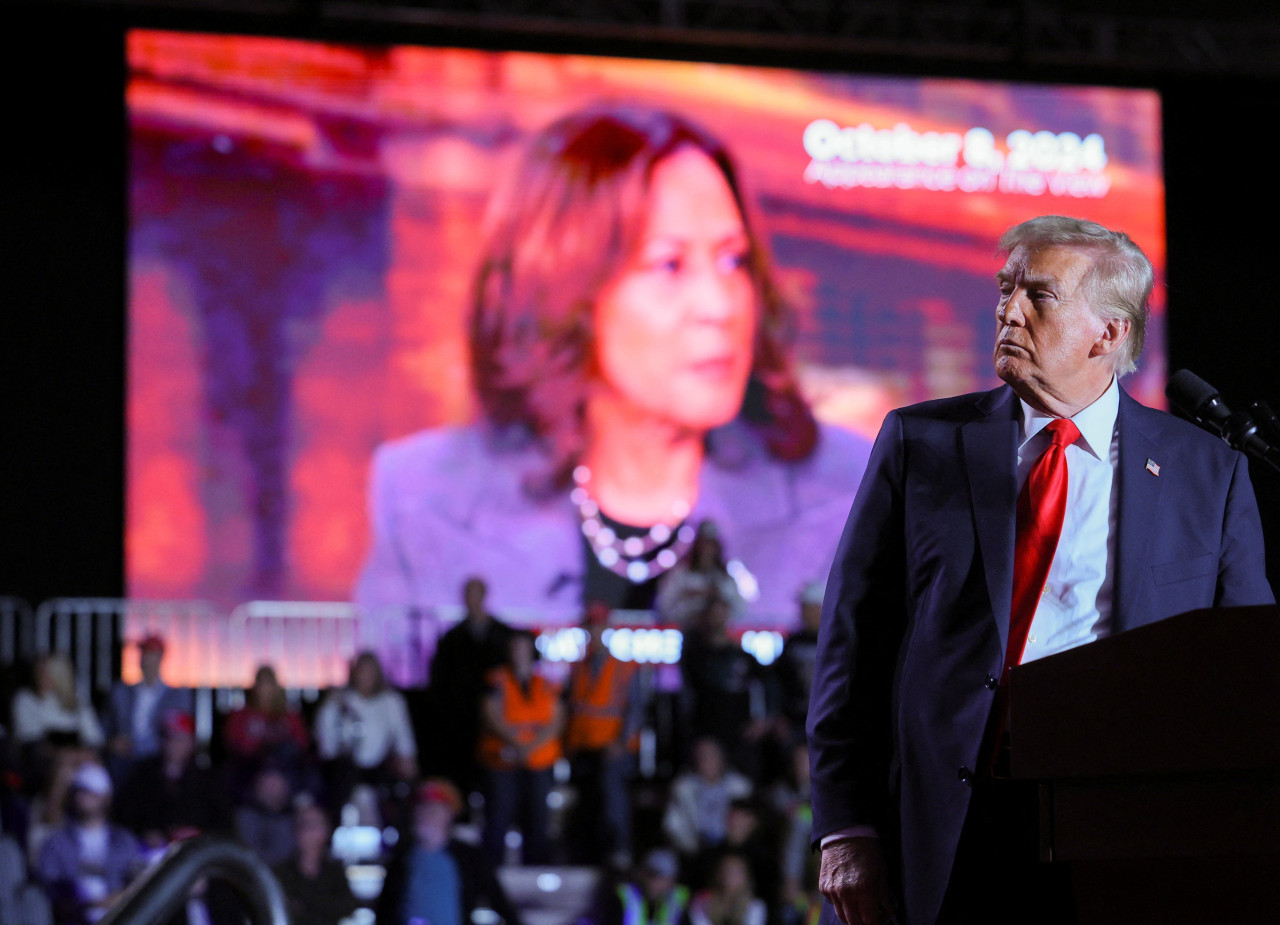 Donald Trump y Kamala Harris, Estados Unidos. Foto: Reuters