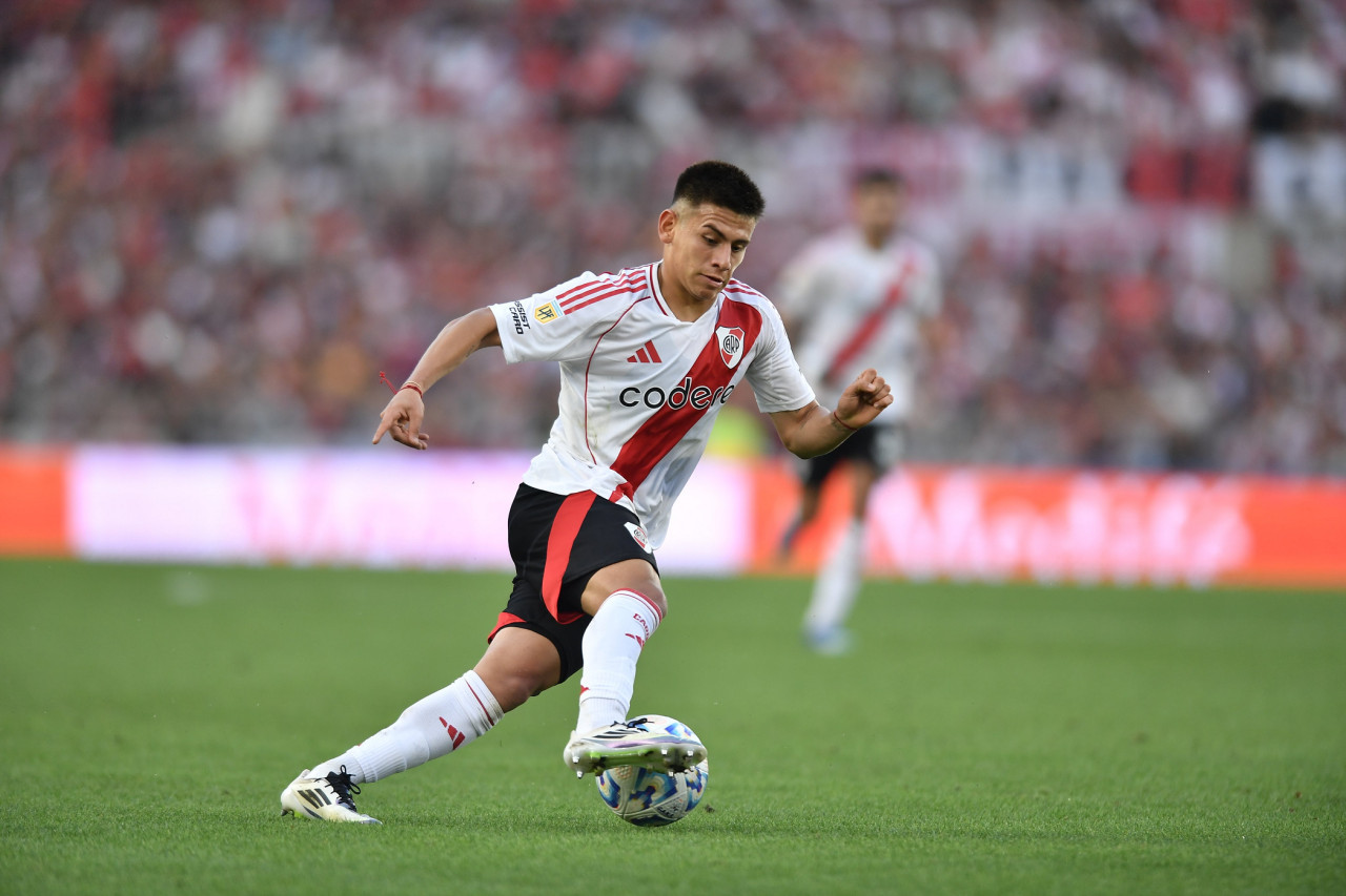 El Diablito Echeverri. Foto: X @RiverPlate