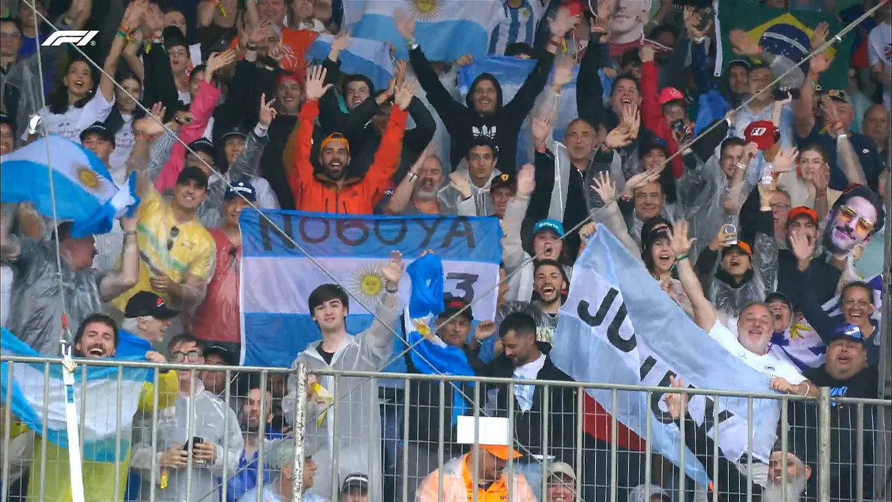 Los argentinos en el Gran Premio de Brasil. Foto: NA.