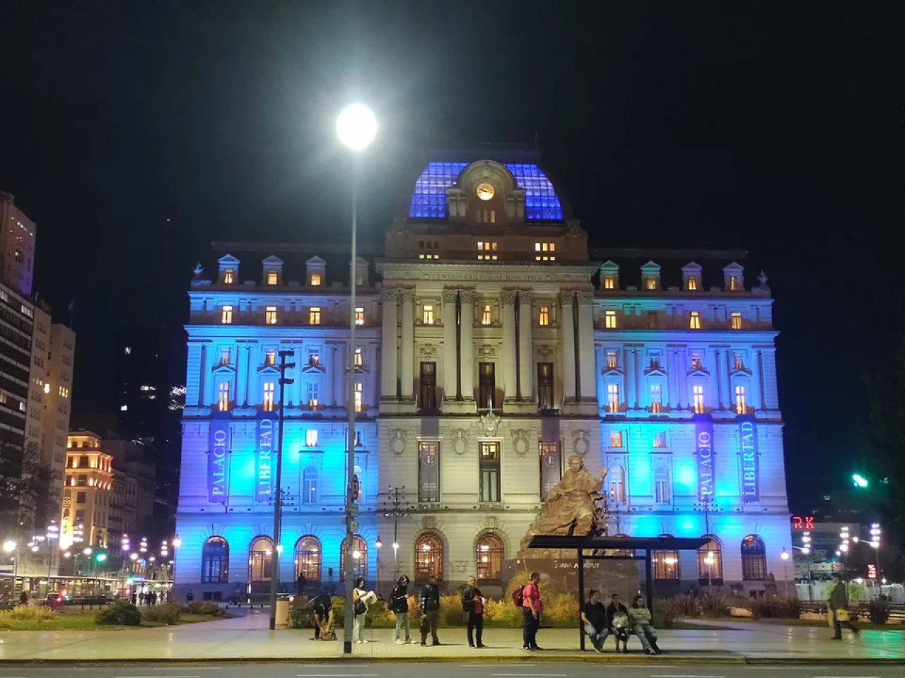 El nuevo Palacio Libertad. Foto: NA