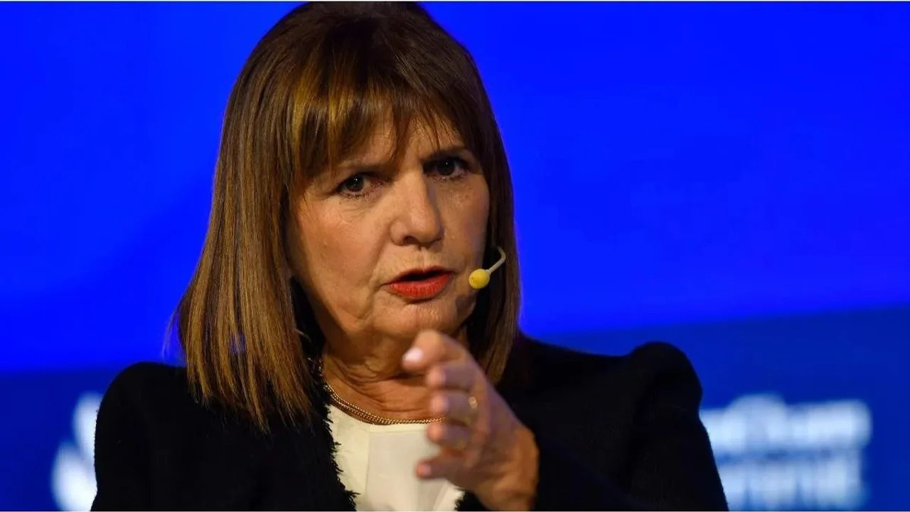 La ministra de Seguridad, Patricia Bullrich. Foto: NA.