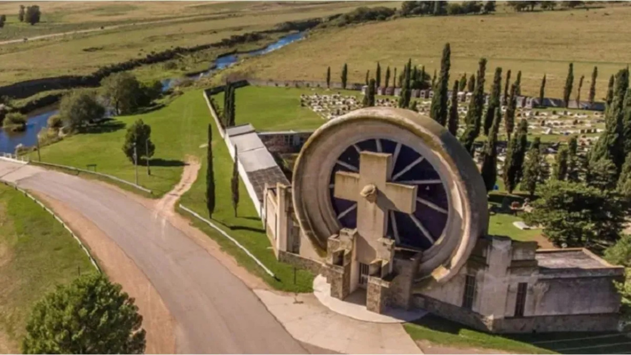 El cementerio de Saldungaray. Fuente: Sierra de la Ventana