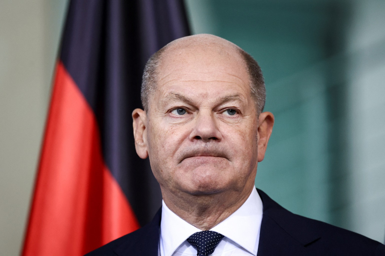 Olaf Scholz, canciller de Alemania. Foto: Reuters.