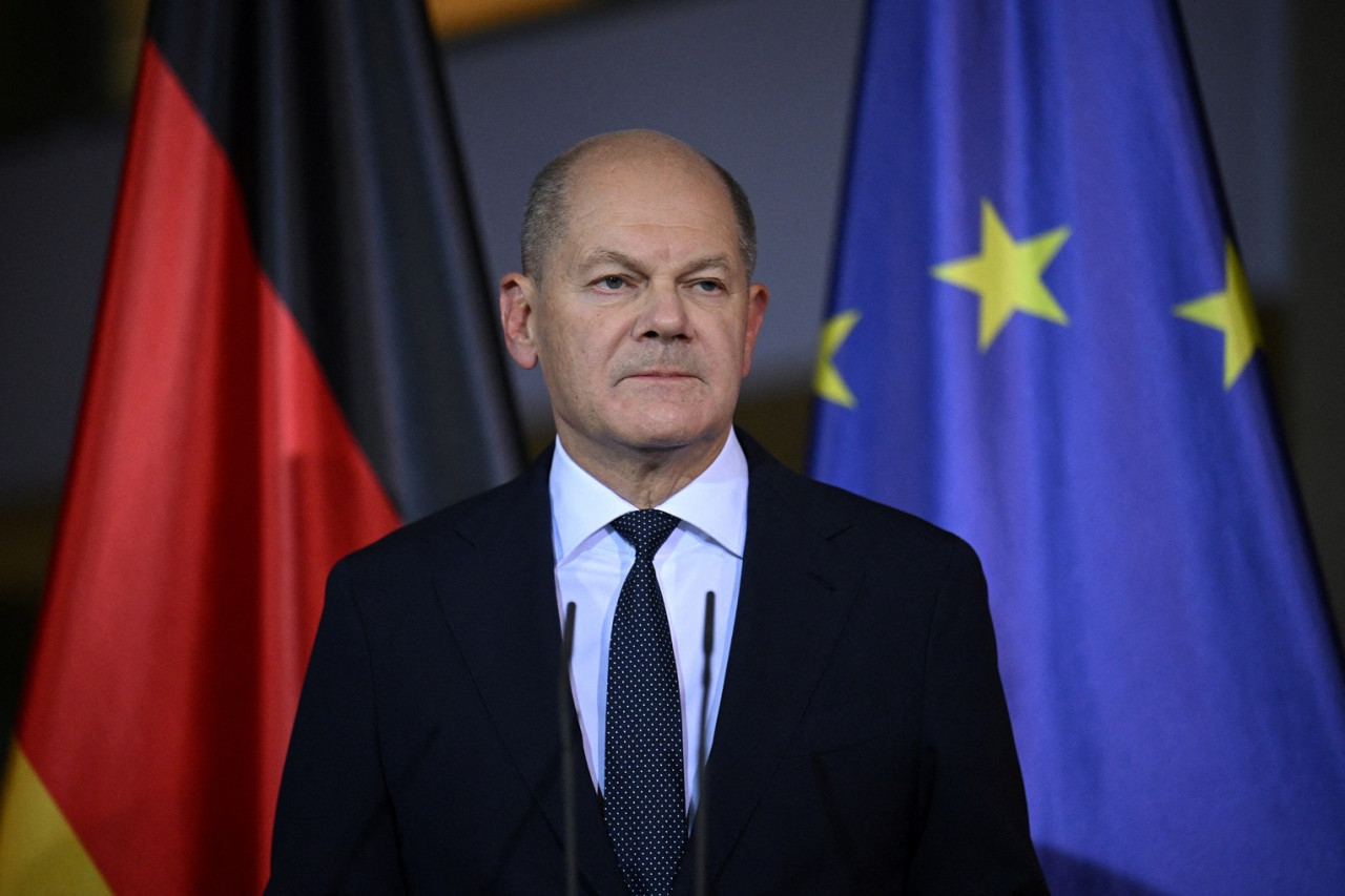 Olaf Scholz, canciller de Alemania. Foto: Reuters.