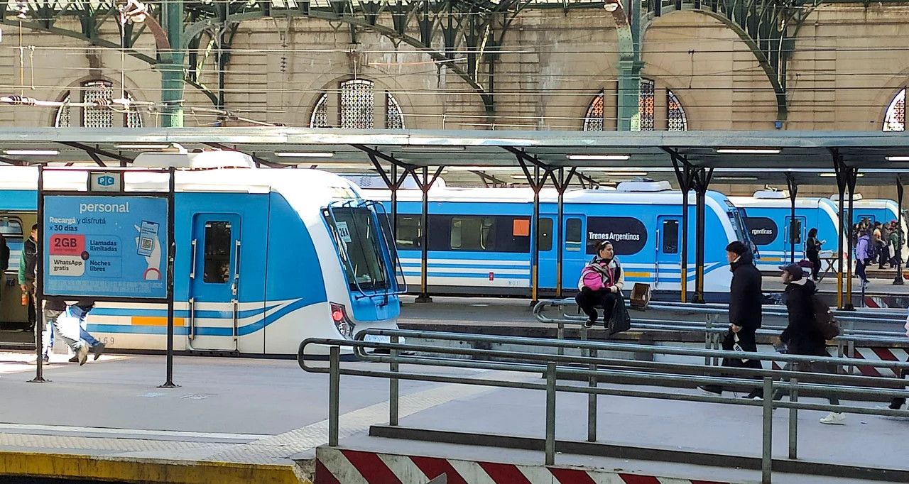 Estación de trenes de Retiro. Foto: NA/Damián Dopacio