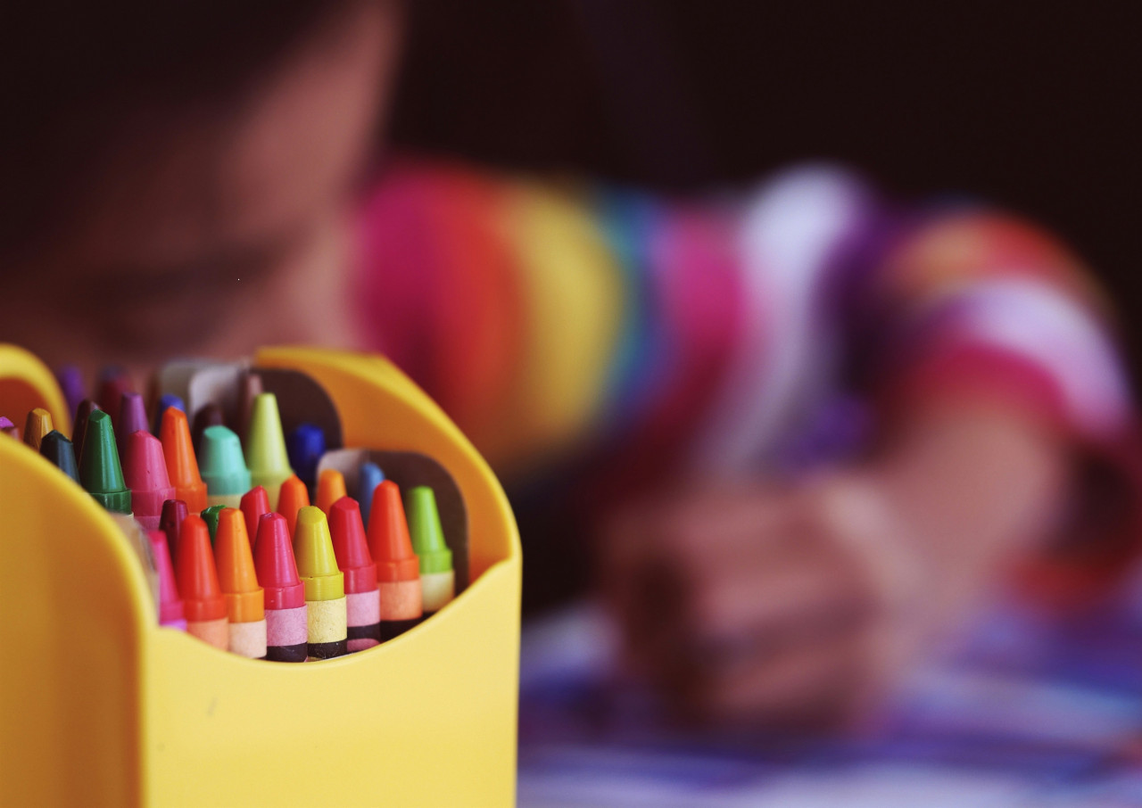 Escuela, niños, colegio. Foto: Unsplash.