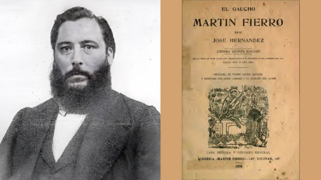 José Hernández, autor del Martín Fierro