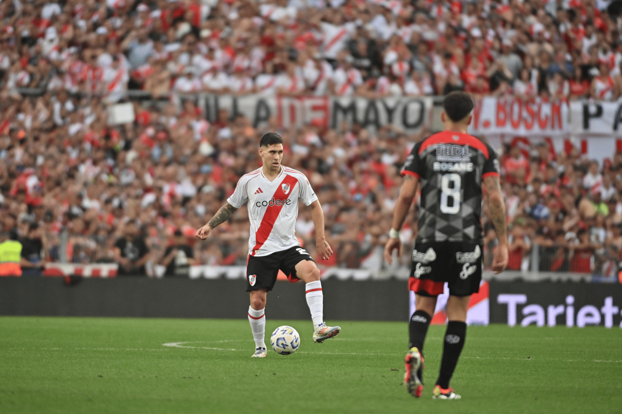 River recibe a Barracas Central por la Liga Profesional de Fútbol. Foto: X @RiverPlate