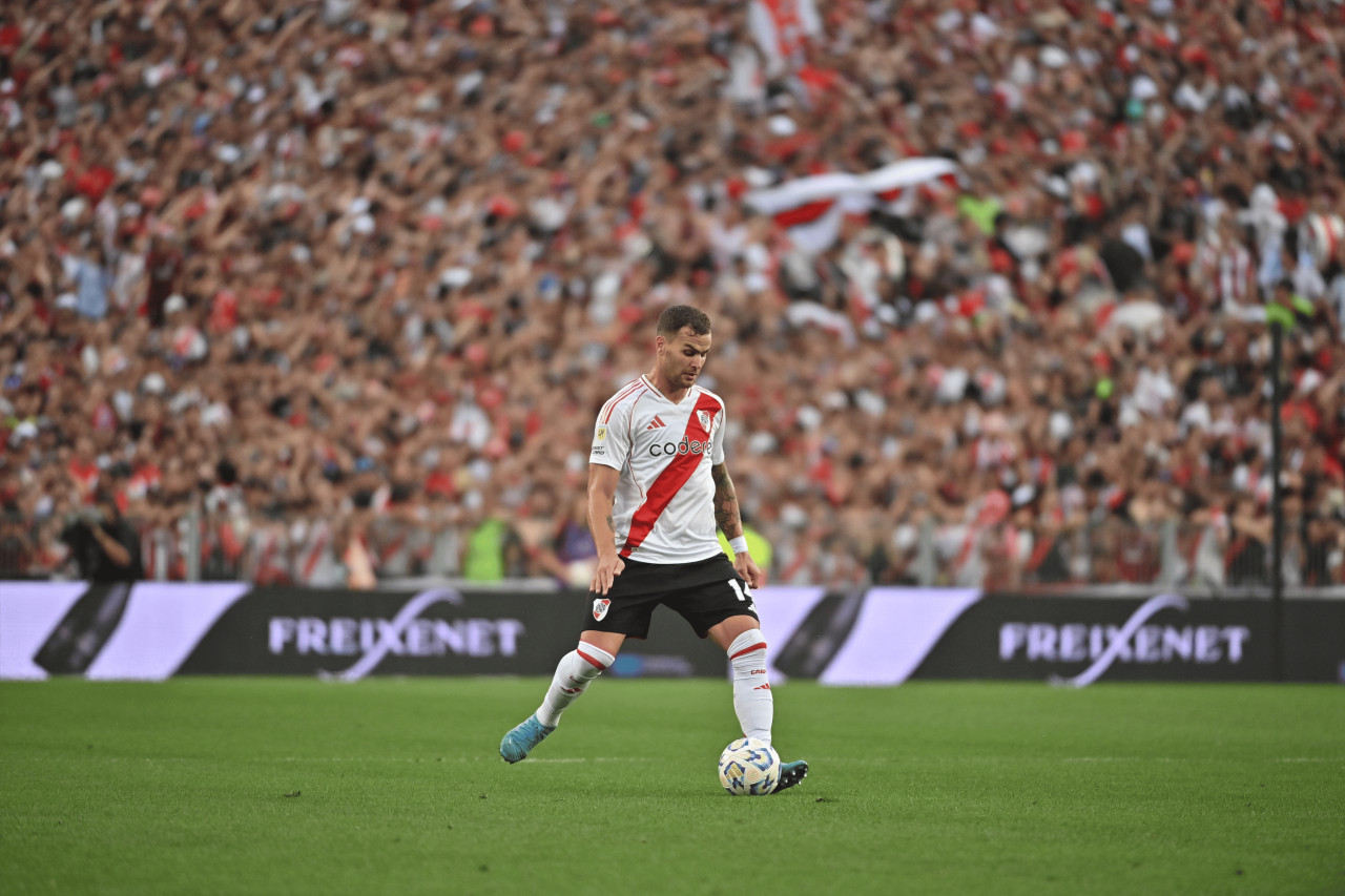 River recibe a Barracas Central por la Liga Profesional de Fútbol. Foto: X @RiverPlate