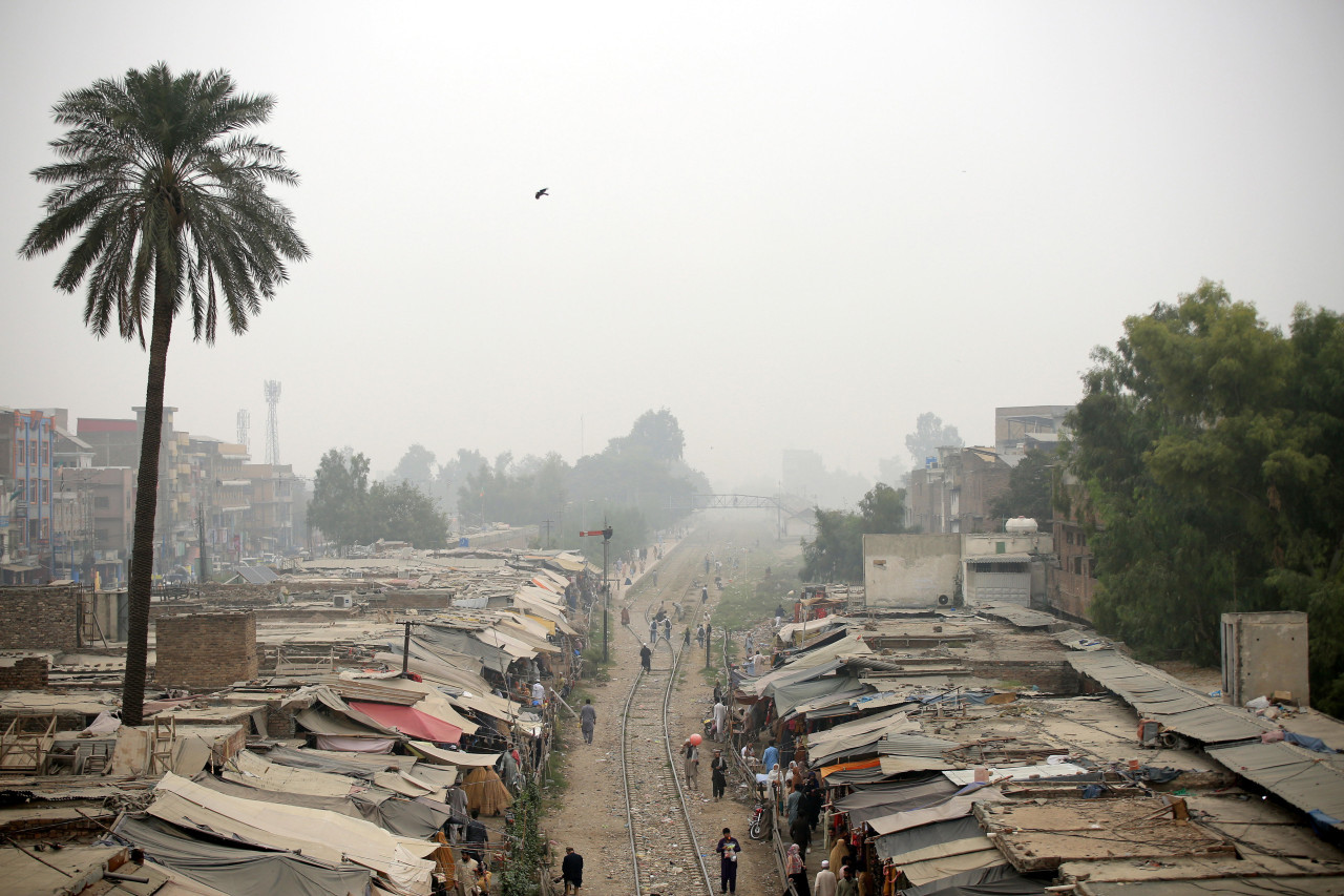 Smog en Pakistán. Fuente: EFE