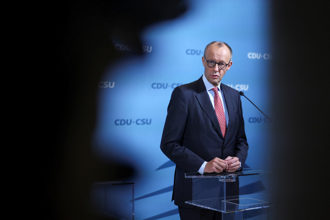 Friedrich Merz, uno de los líderes de la oposición en Alemania. Foto:  Reuters.