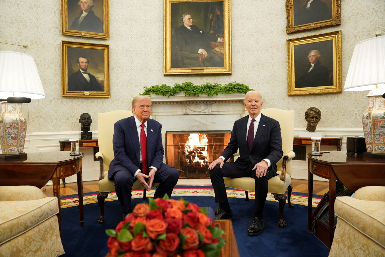 Joe Biden y Donald Trump. Foto: Reuters.