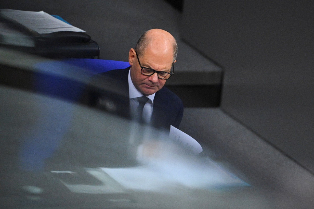 Olaf Scholz, canciller de Alemania. Foto: Reuters.