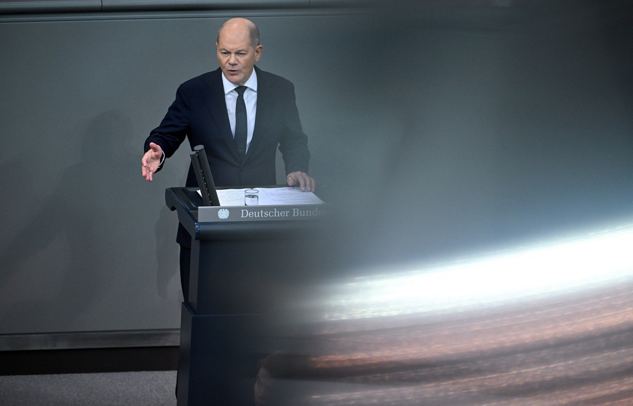 Olaf Scholz, canciller de Alemania. Foto: Reuters.