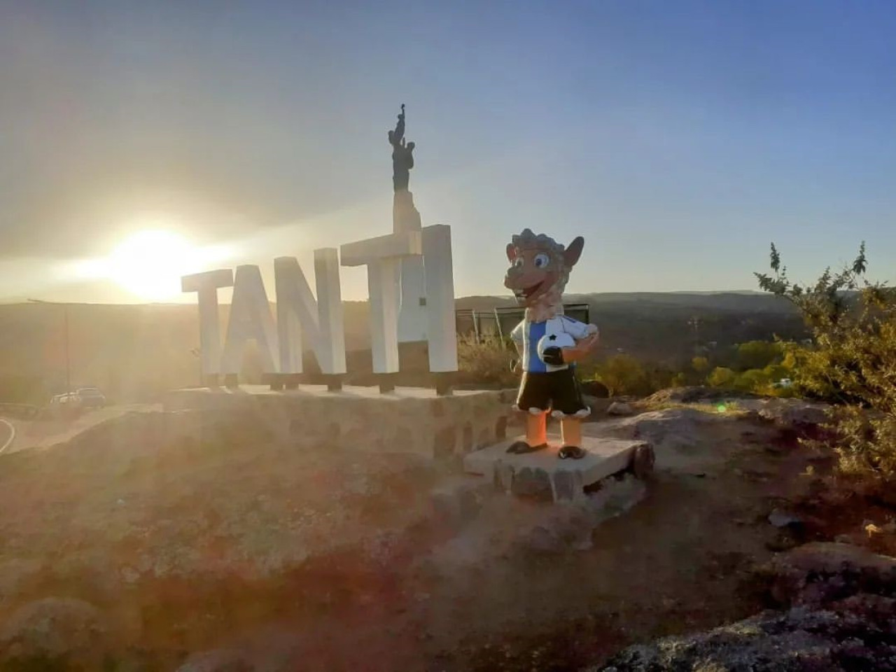 Tanti, la ciudad de Córdoba donde se realiza la Cross Nudista. Foto: Instagram @tantiturismo.