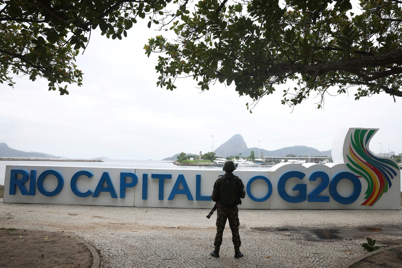 Explosión en los alrededores de la Corte Suprema de Brasil. Foto: Reuters