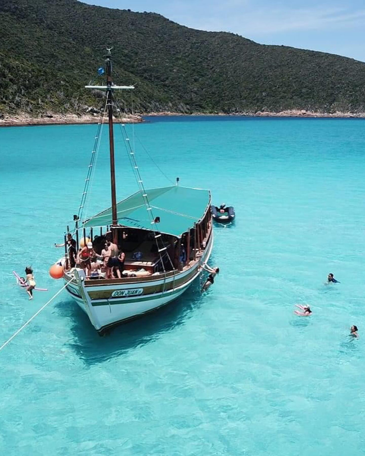 Playas de Brasil, Arraial do Cabo. Foto Instagram @arraialdocabooficial