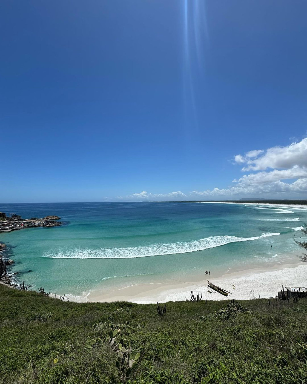 Playas de Brasil, Arraial do Cabo. Foto Instagram @arraialdocabooficial