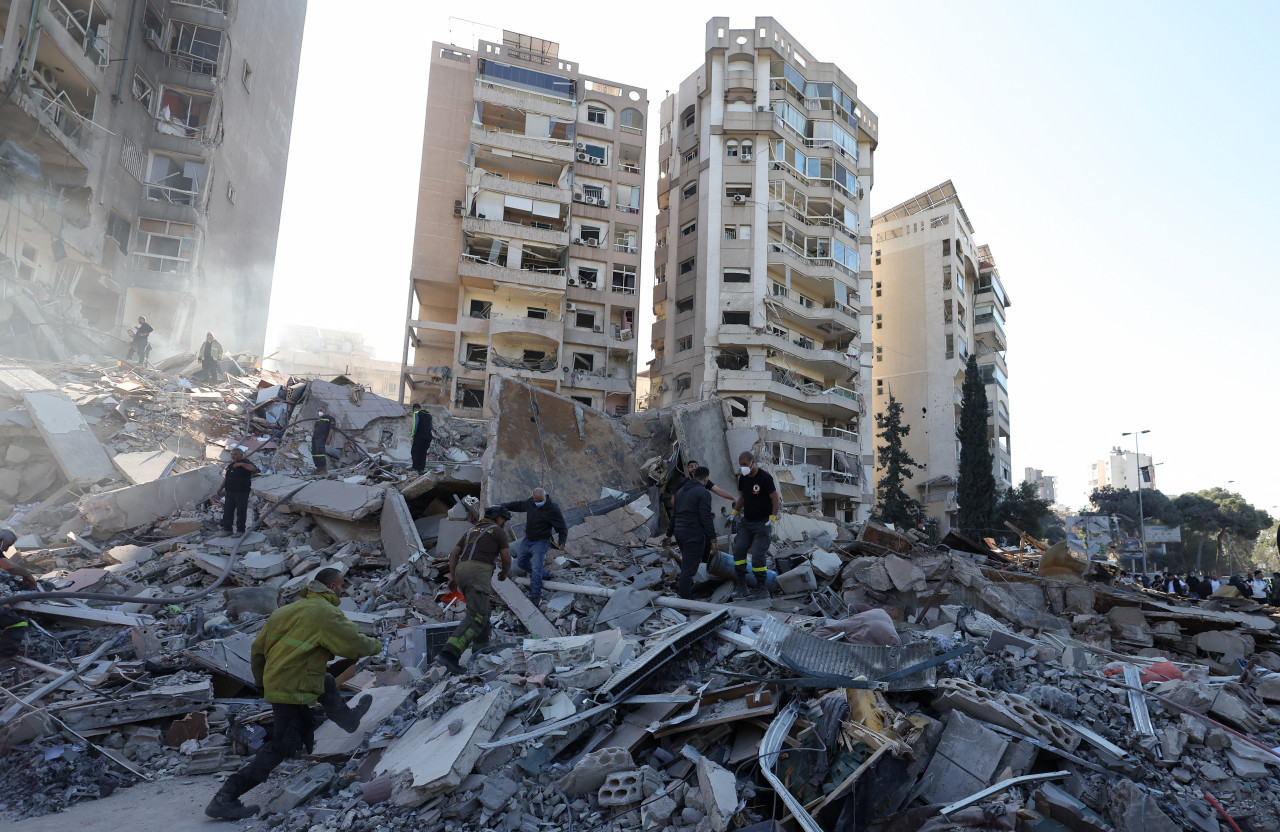 Destrucción en el Líbano. Foto: Reuters