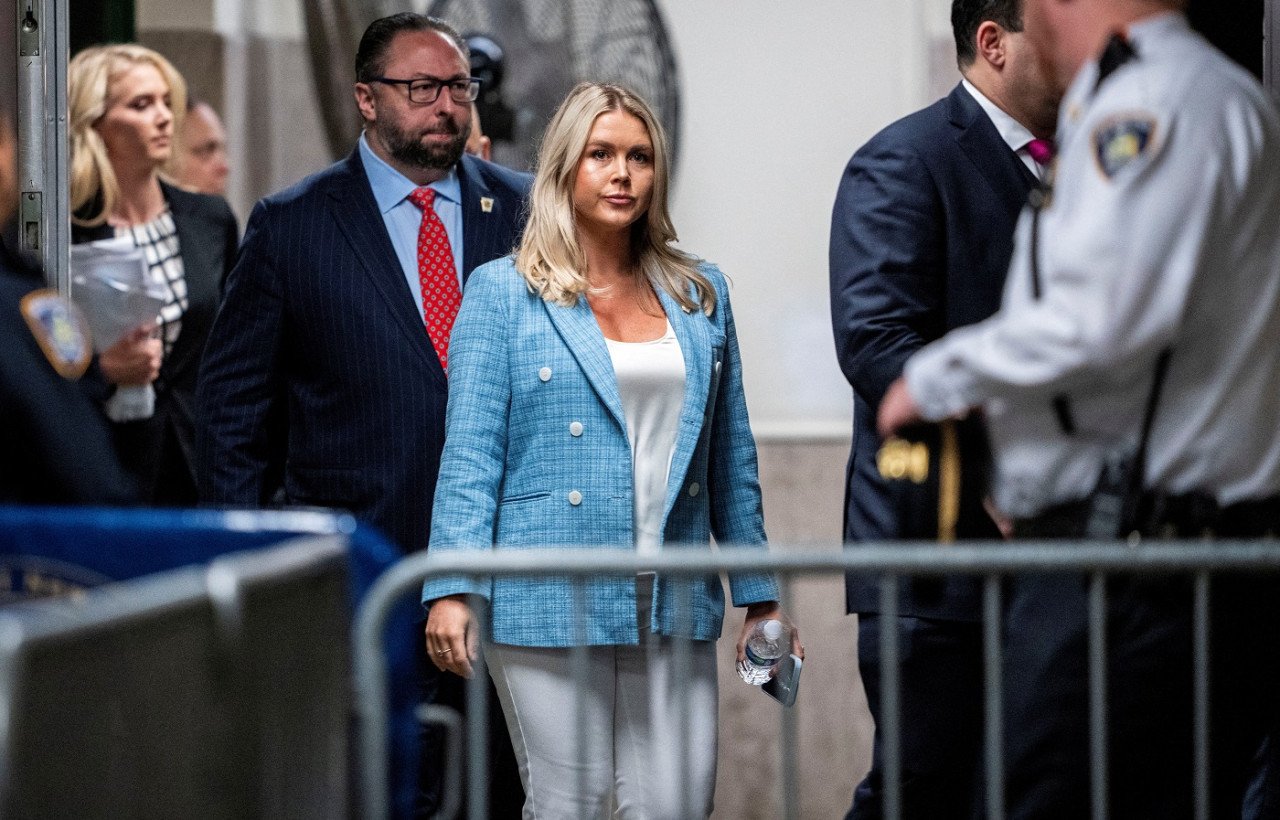 Karoline Leavitt, portavoz de la Casa Blanca en la era Trump. Foto: Reuters