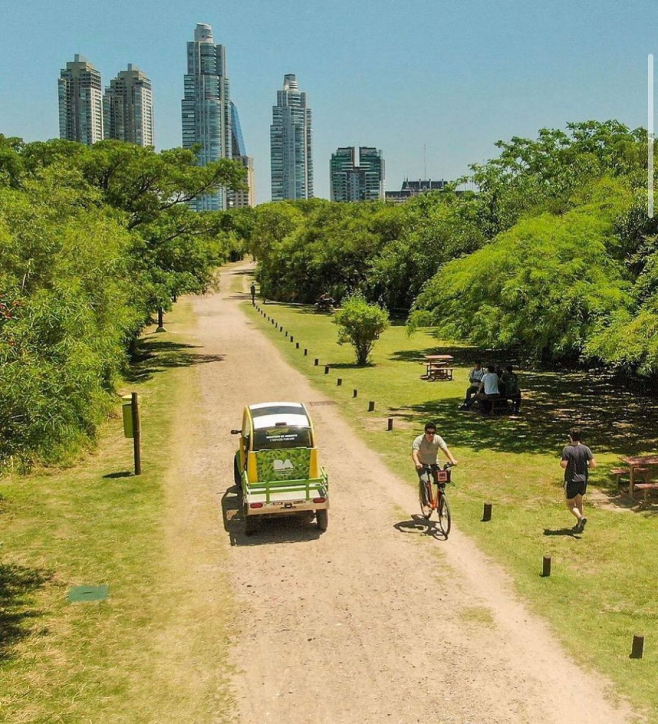 Reserva Ecológica Costanera Sur. Foto Instagram @reservaecologicasur