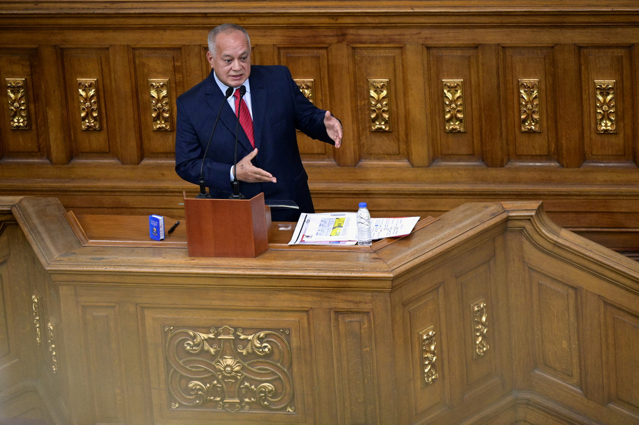 Diosdado Cabello, ministro de Interior de Venezuela. Foto: Reuters.