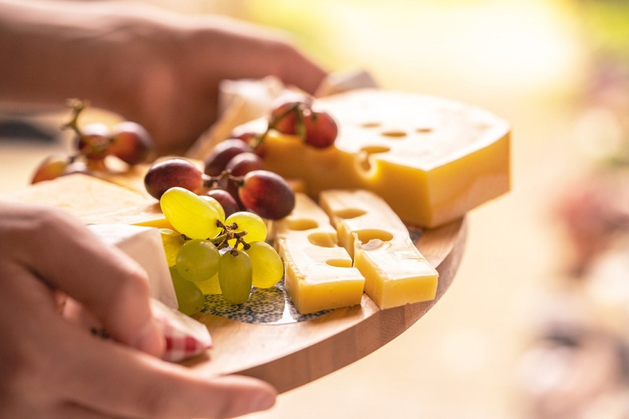 Queso, alimentos. Foto: Pexels.