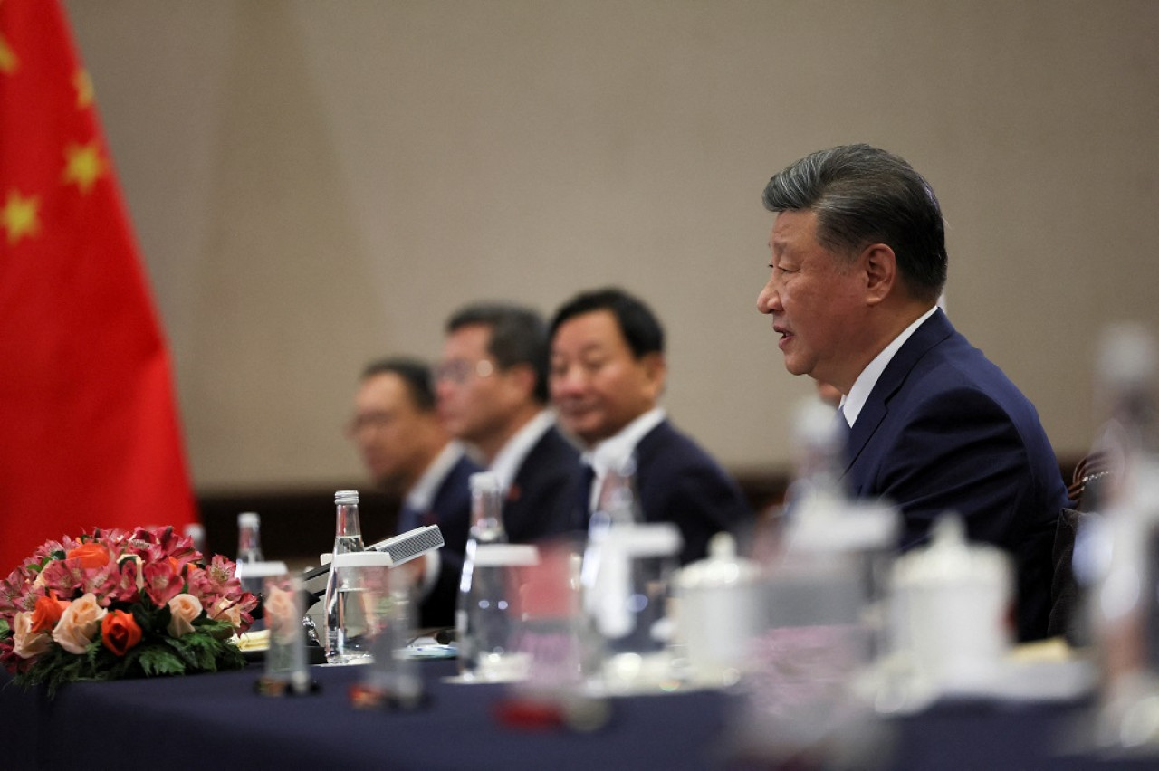 El presidente de China, Xi Jinping, en la Cumbre de la APEC en Lima, Perú. Foto: Reuters.