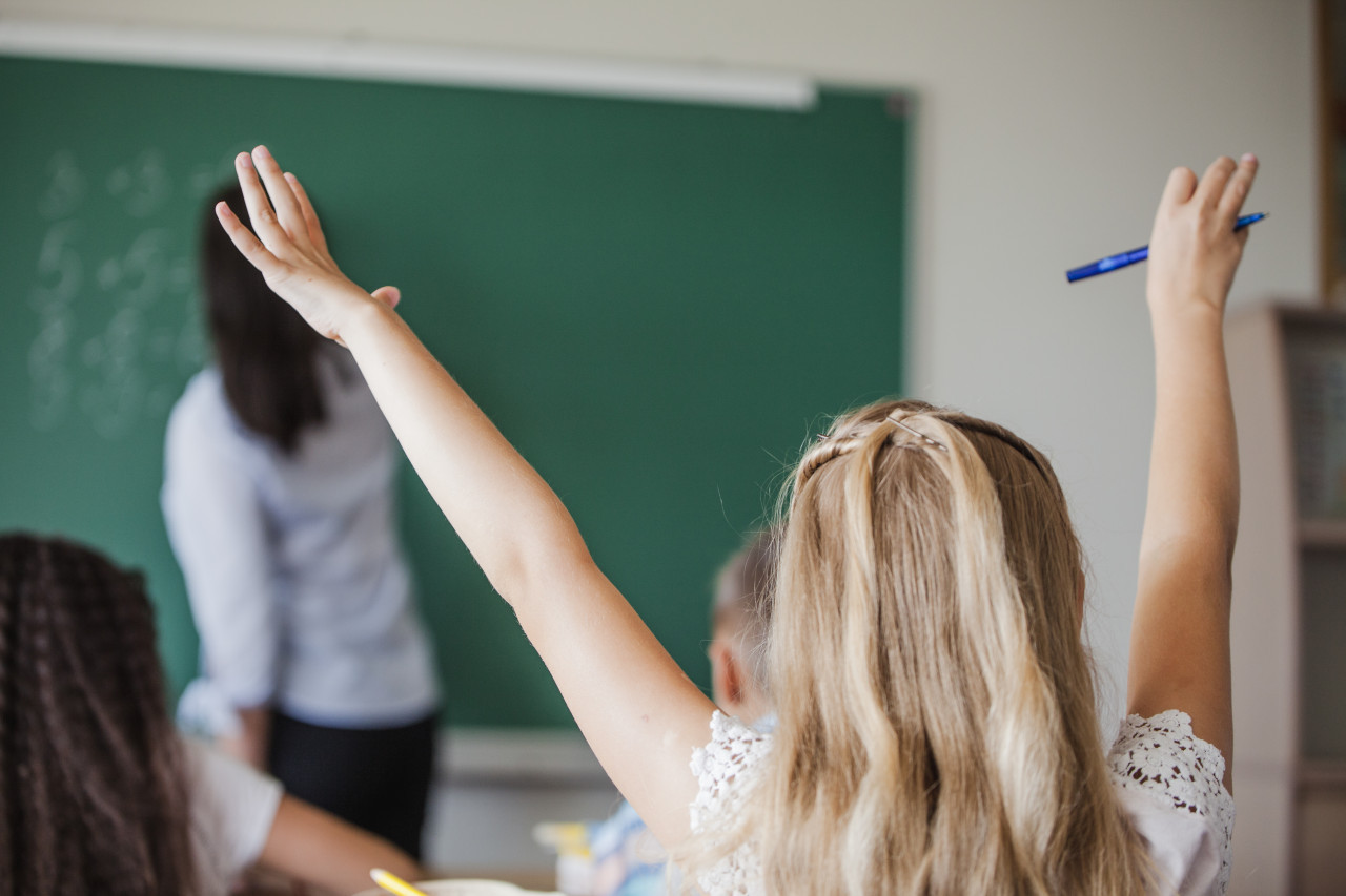 Clases, colegio, escuela. Foto: Freepik.