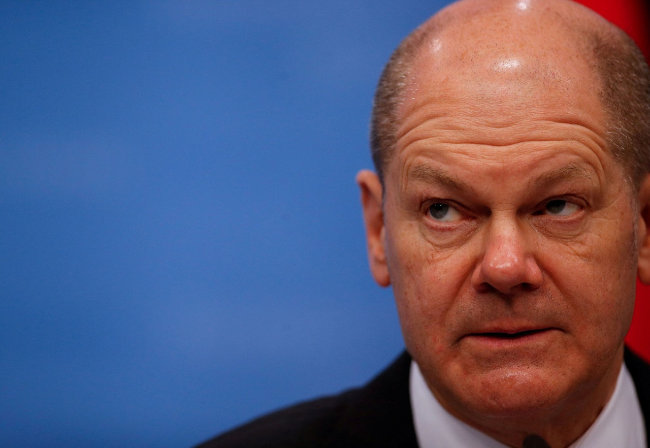 Olaf Scholz, canciller de Alemania. Foto: Reuters.