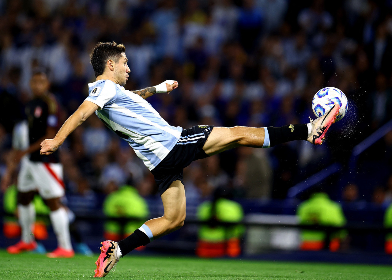 La Selección argentina recibe a Perú. Foto: Reuters.