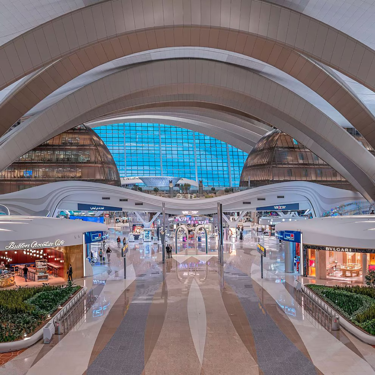 Aeropuerto Internacional Zayed. Foto: @zayedintlairport.