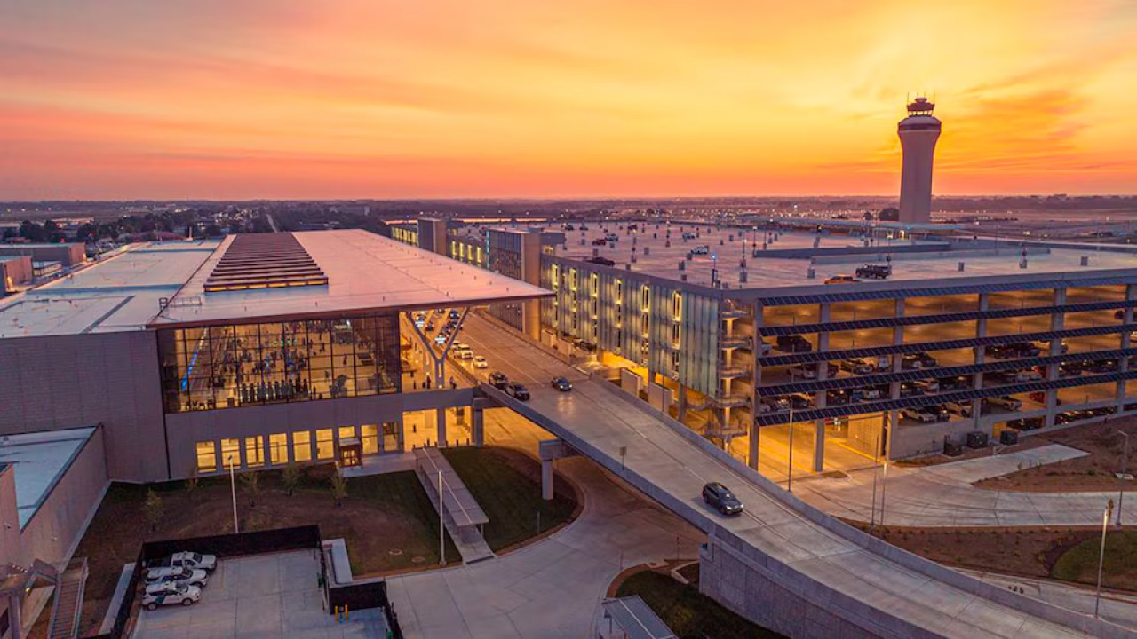 Aeropuerto Internacional de Kansas City. Foto: @fly_kansascity.