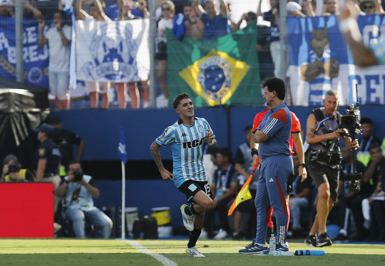 Racing vs Cruzeiro; final Copa Sudamericana. Foto: Reuters