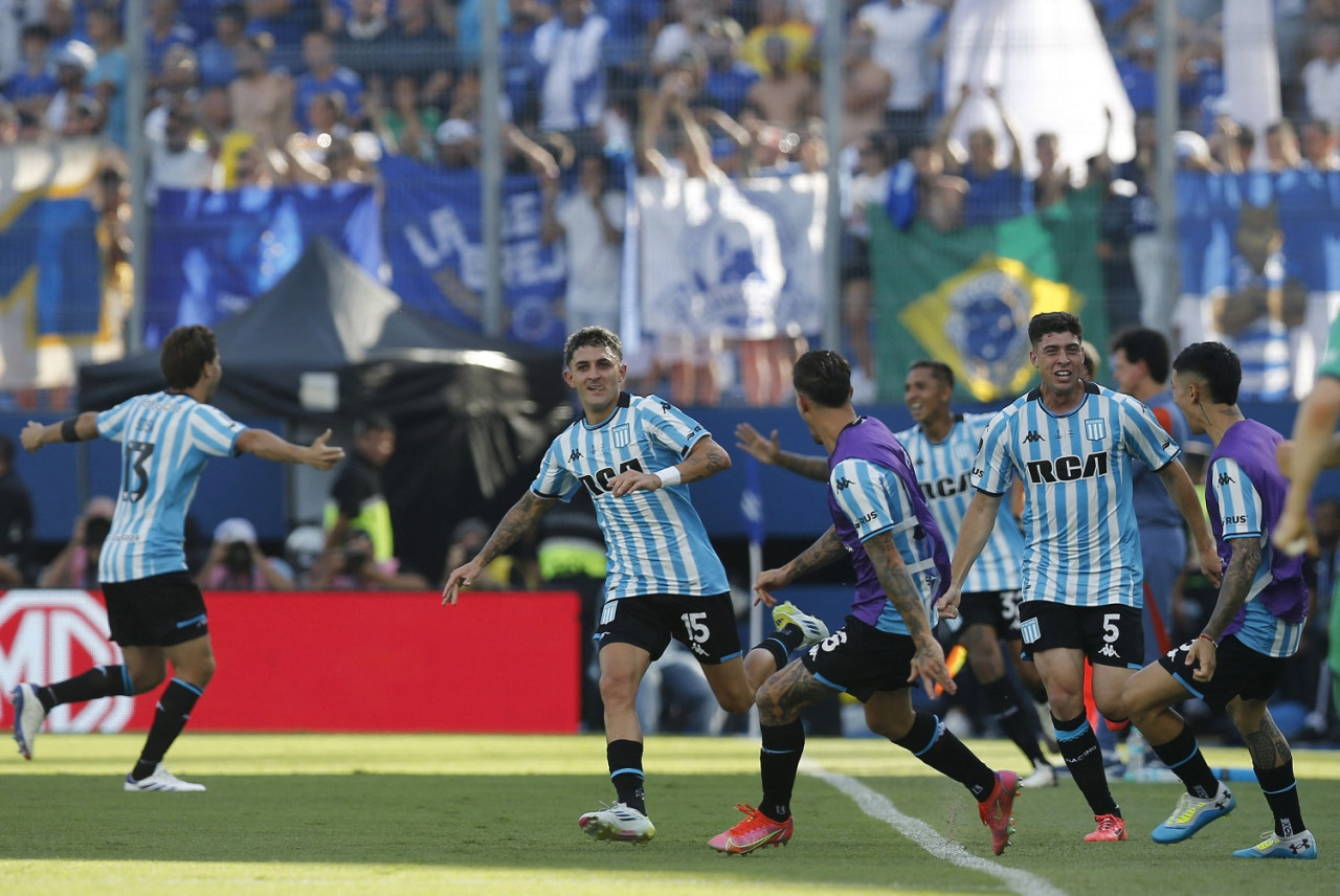 Racing vs Cruzeiro; final Copa Sudamericana. Foto: Reuters