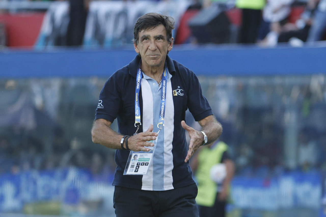 Gustavo Costas; Racing vs Cuzeiro. Foto: EFE