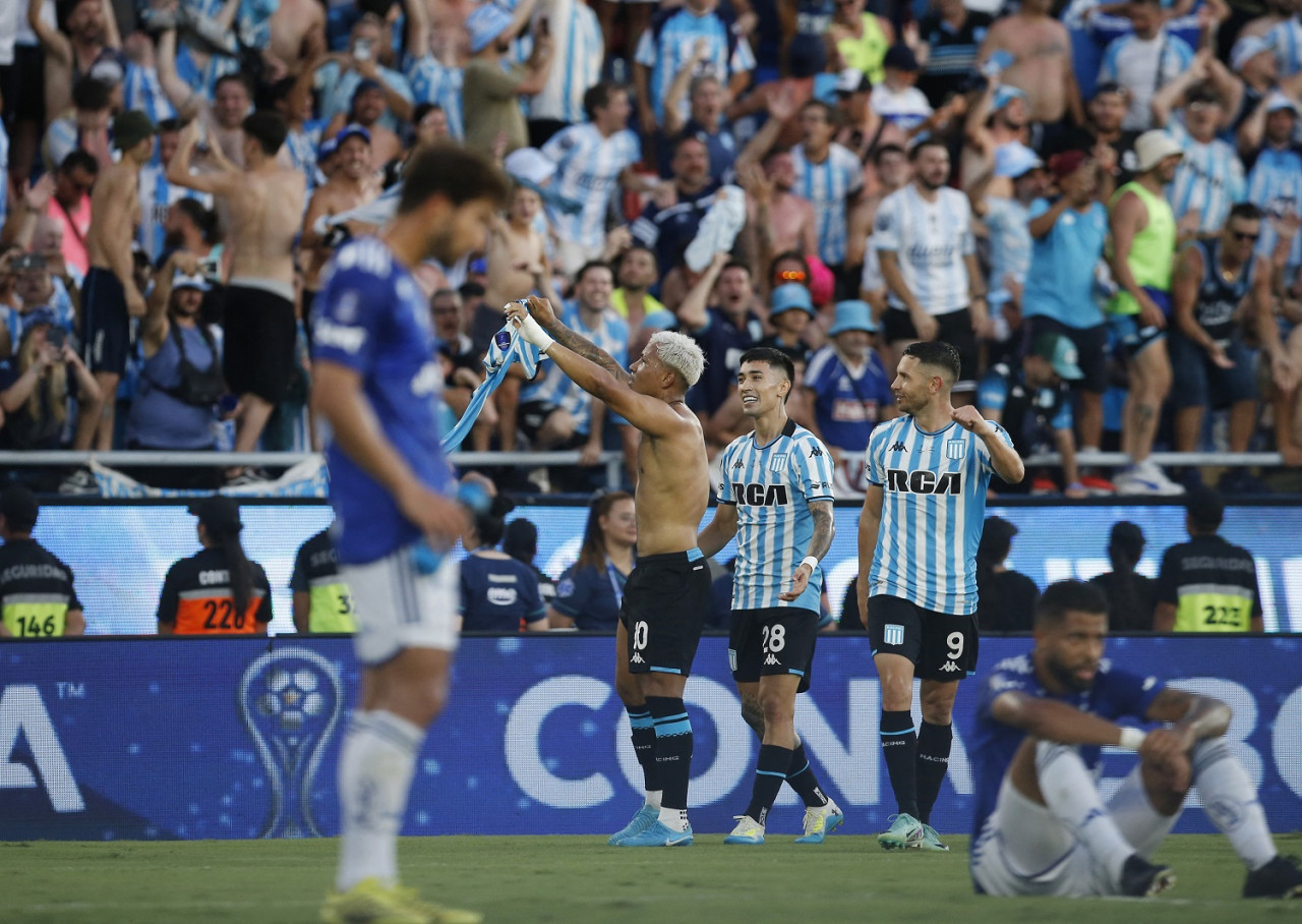 Racing vs Cruzeiro; final Copa Sudamericana. Foto: Reuters