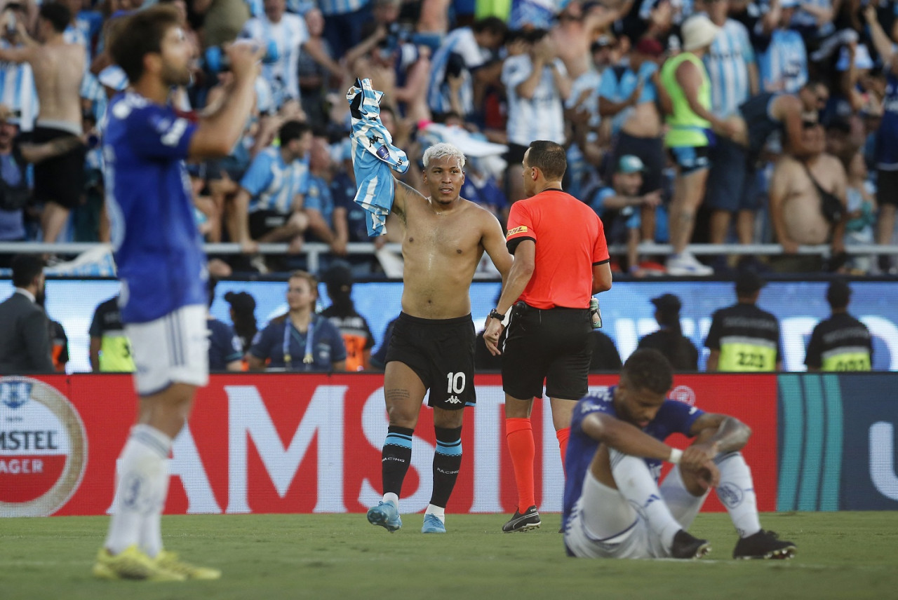 Racing vs Cruzeiro; final Copa Sudamericana. Foto: Reuters