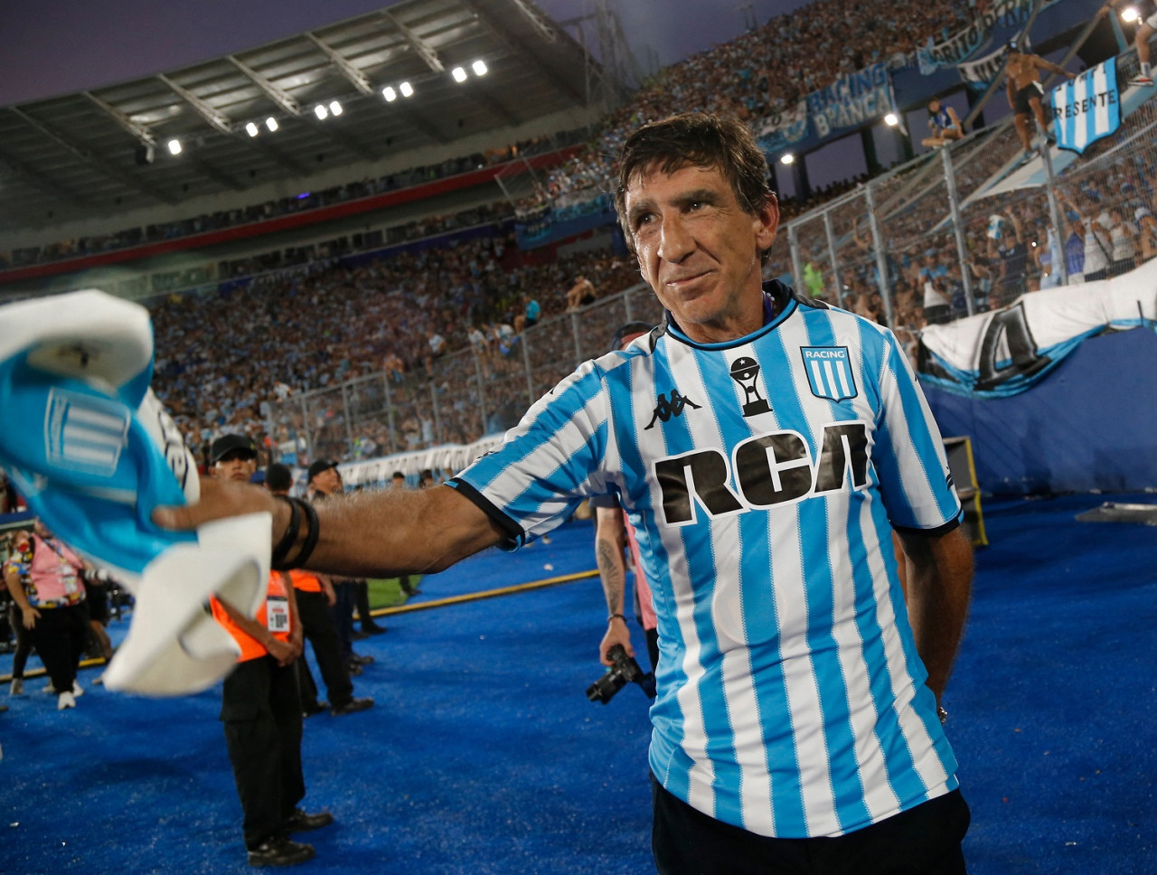 Gustavo Costas, entrenador de Racing. Foto: Reuters