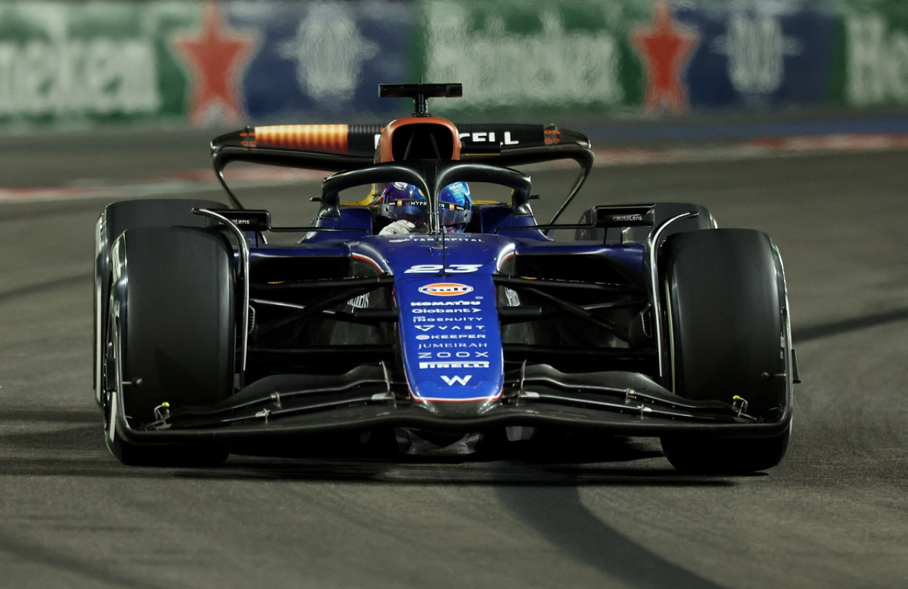 Alex Albon; Williams Racing. Foto: Reuters.