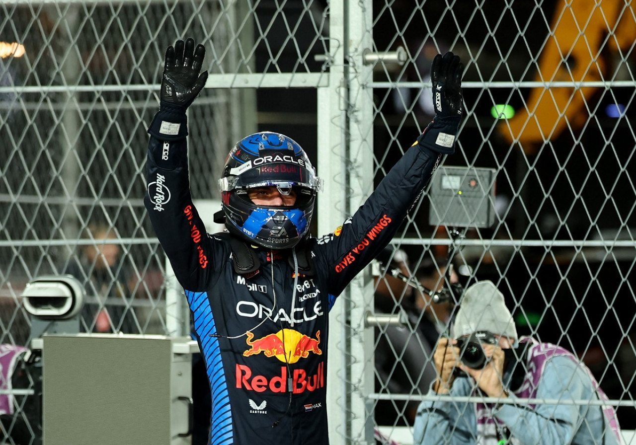 Max Verstappen, tetracampeón de la Fórmula 1. Foto: Reuters.