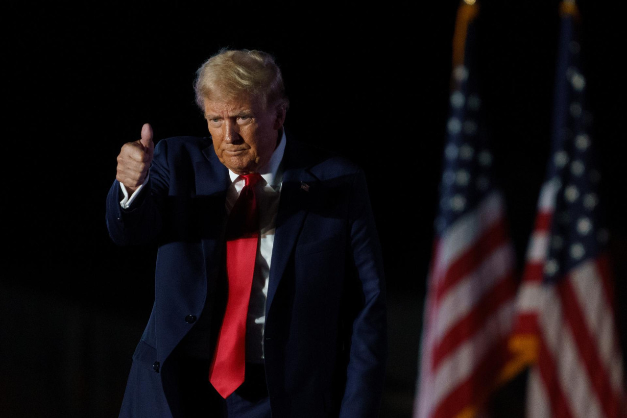 Donald Trump, presidente de Estados Unidos. Foto: EFE