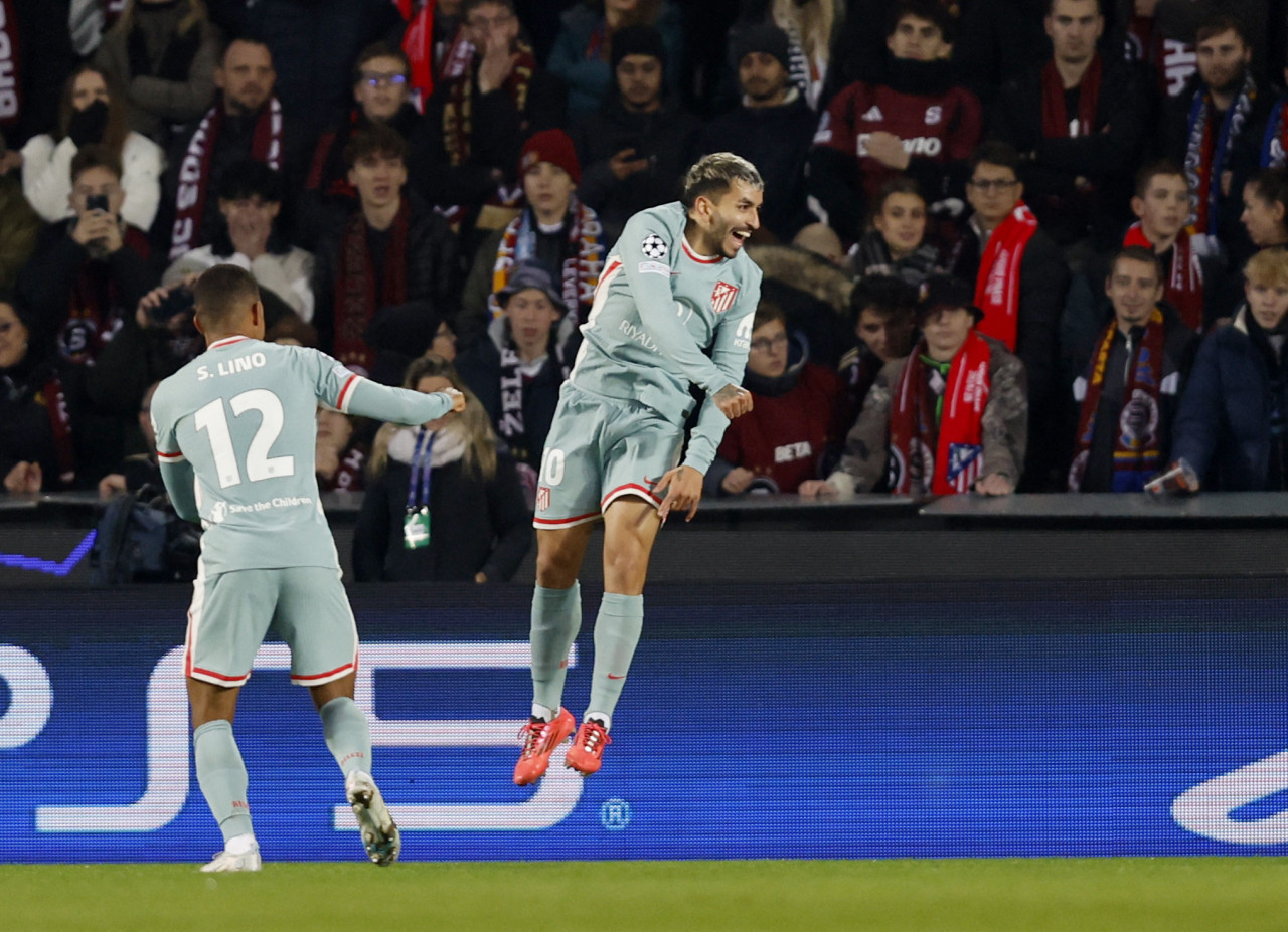 Champions League, Sparta Praga vs. Atlético de Madrid. Foto: REUTERS.