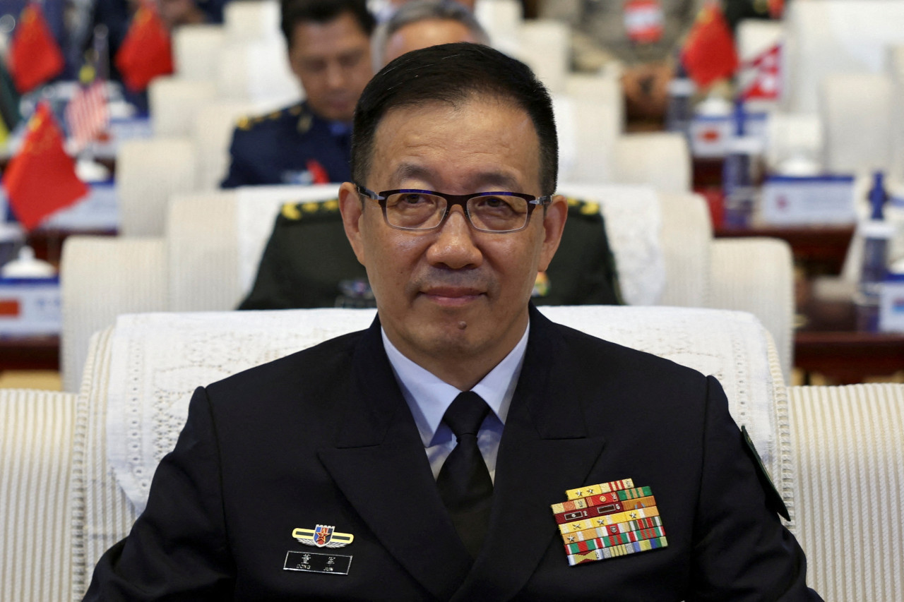 El ministro chino de Defensa, Dong Jun. Foto: Reuters/Florence Lo.