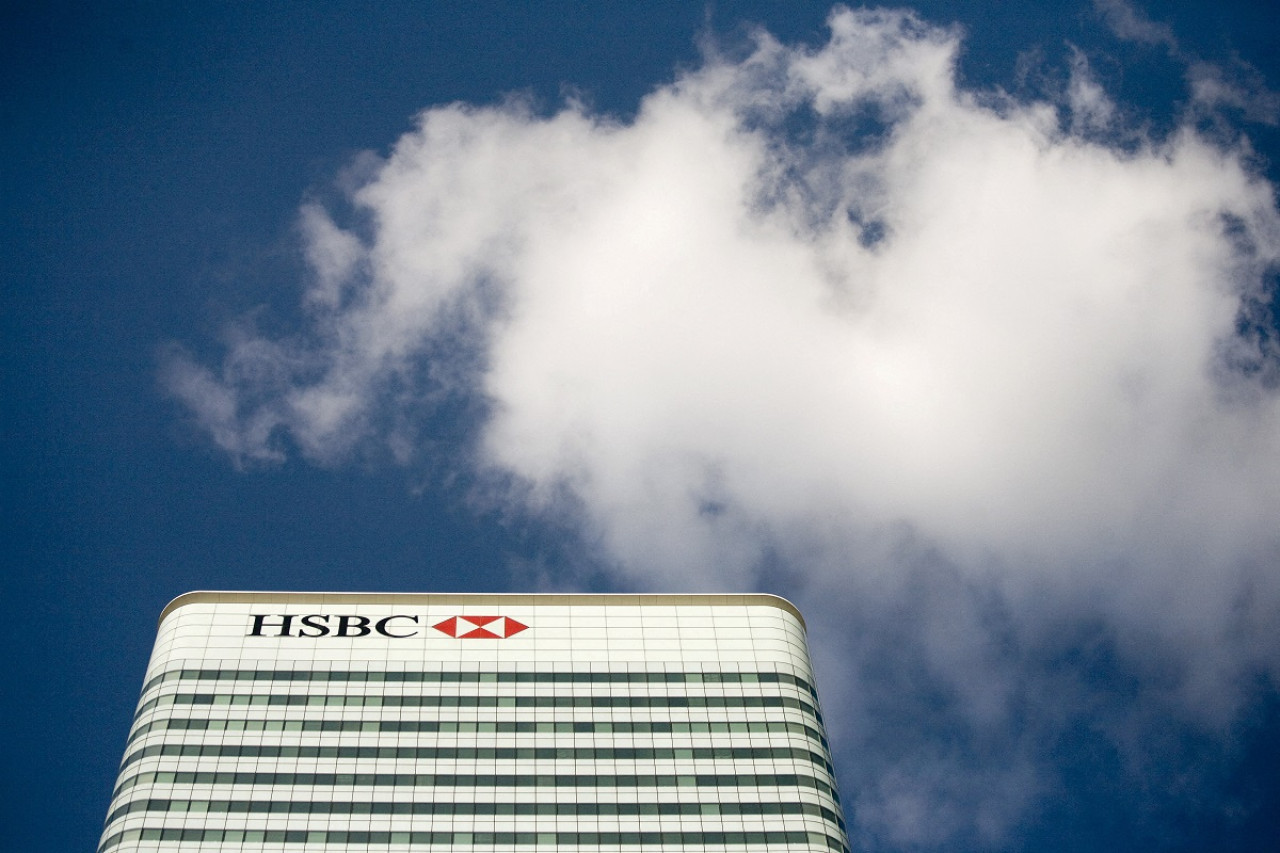 Oficinas del banco HSBC en Londres, Inglaterra. Foto: Reuters.